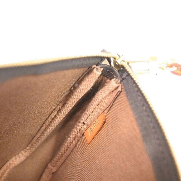 LOUIS VUITTON Pochette Accessoires Hand Bag Monogram Leather BN M51980 84FA278 - Picture 9 of 16